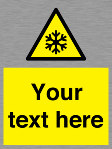 Custom Snowflake Sign